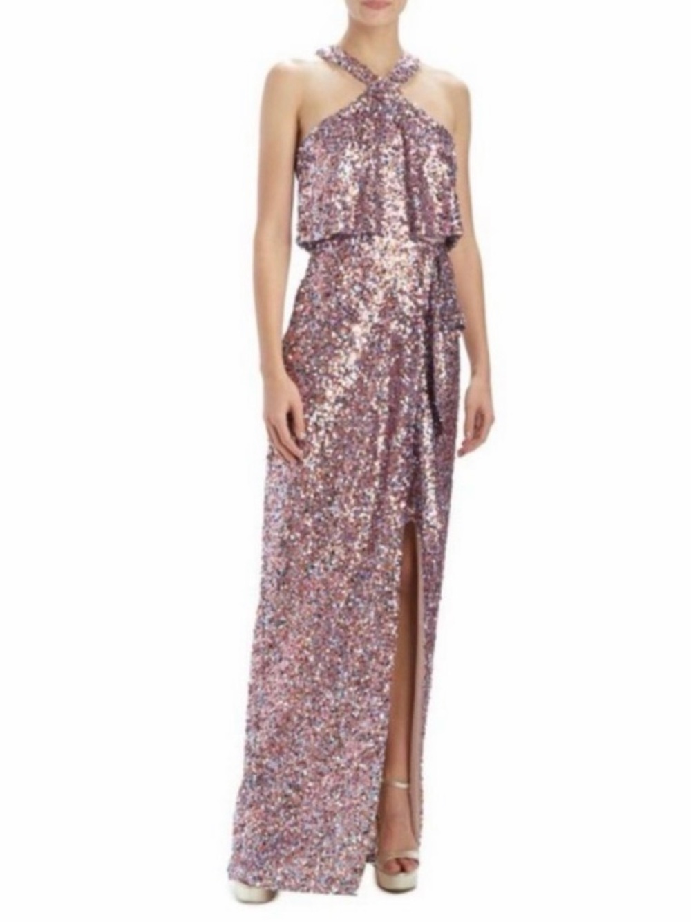 Monique Lhullier Sequin Gown
